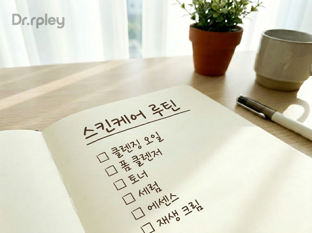 닥터리플리 28일 피부 루틴 체크리스트