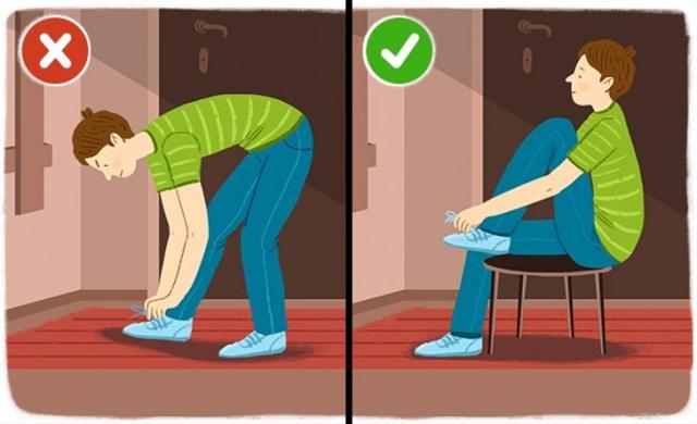 척추에 안좋은 자세,허리에 안좋은 행동,팁줌