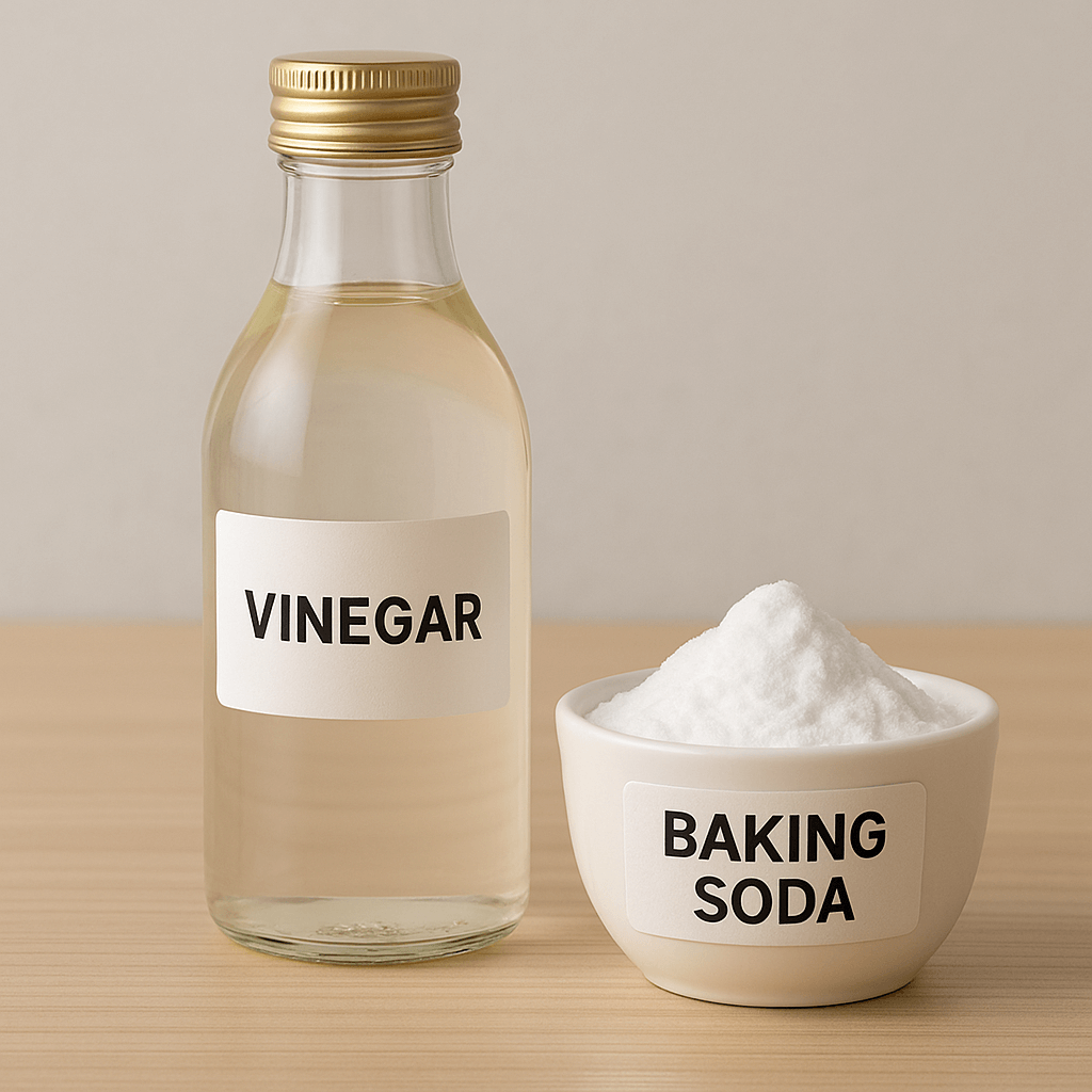 식초와 베이킹소다