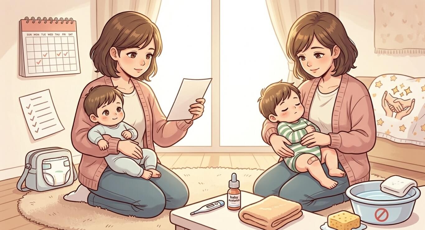 초보 부모를 위한 영유아 예방접종 전후 주의사항과 당일 목욕 기준