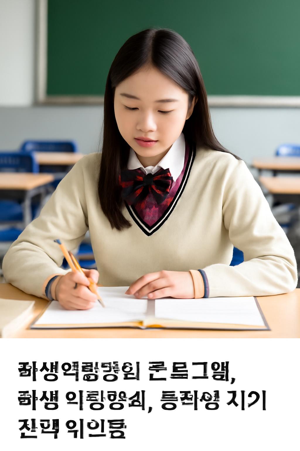 중학생의 자기관리역량 강화를 위한 학생부 워크북