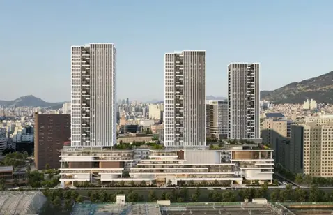 성동구 용답동 234번지 &lt;장안평 중고차매매센터&gt; 재개발 사업! [배치도, 조감도, 오피스텔]