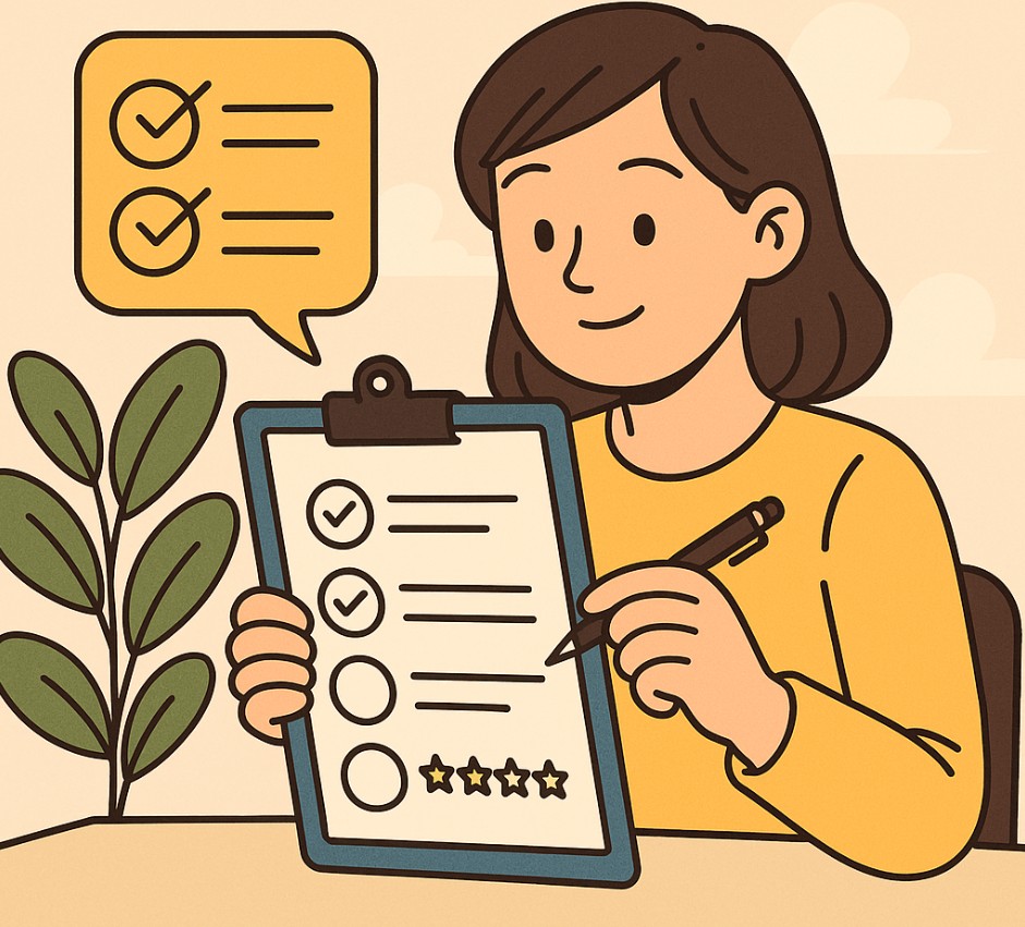 설문 조사 문항 설계 관련 이미지