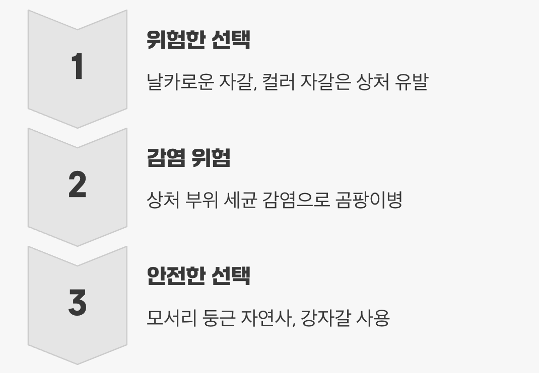 실수 셋 : 바닥재에 대한 오해