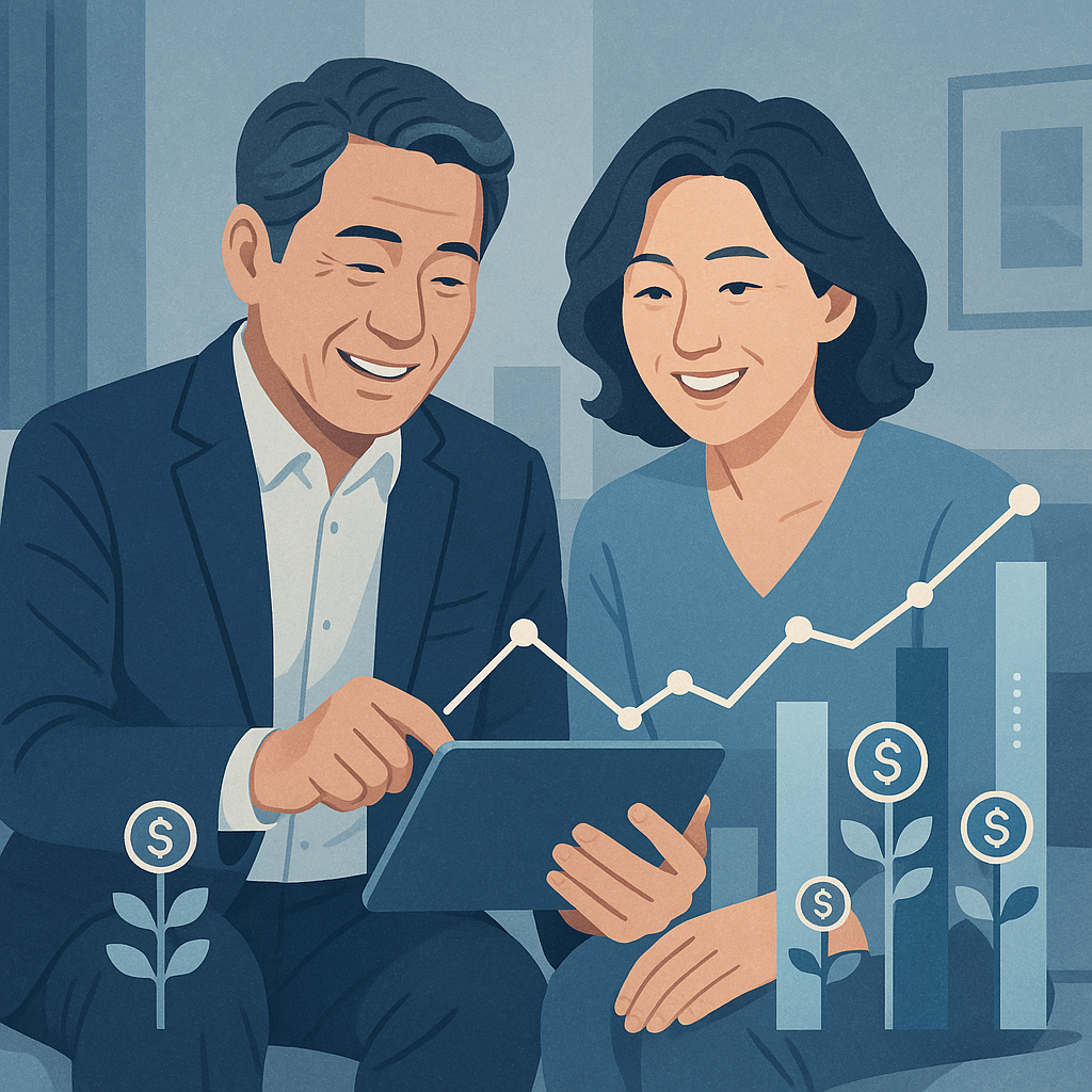 배당주 포트폴리오로 편안한 노후 설계