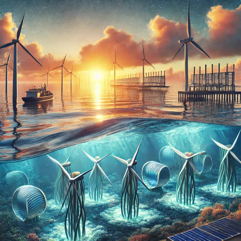 해양 및 조력 발전의 원리와 실용화 가능성