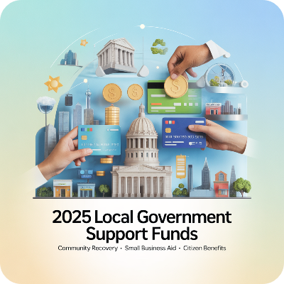 2025년 지자체 지원금(지역 지원금) 이미지