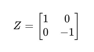Pauli-Z 위상 반전 행렬