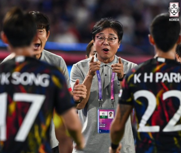 항저우 아시안게임 축구 결승 한일전