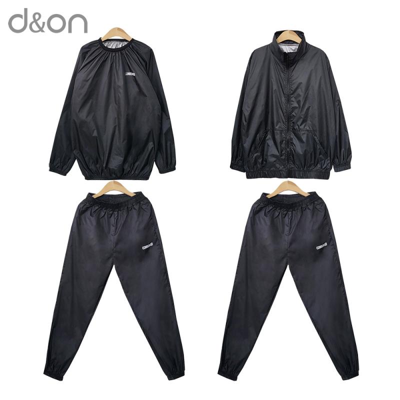 여자땀복 상의 다이어트땀복 바지 남자 박나래땀복 조깅복 운동 세트 헬스 러닝 런닝복 집업