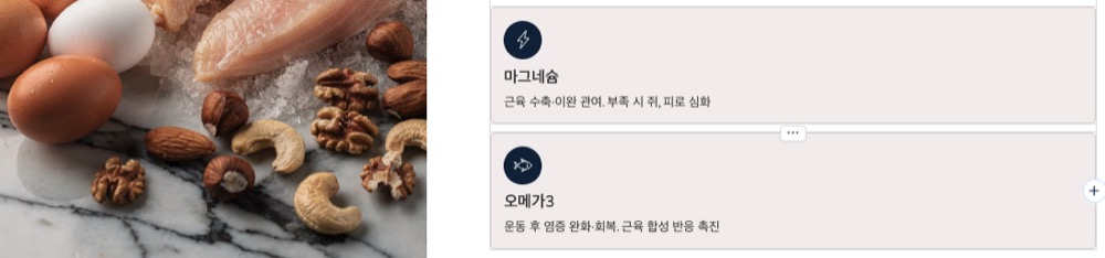 근육에 좋은 음식 영양소