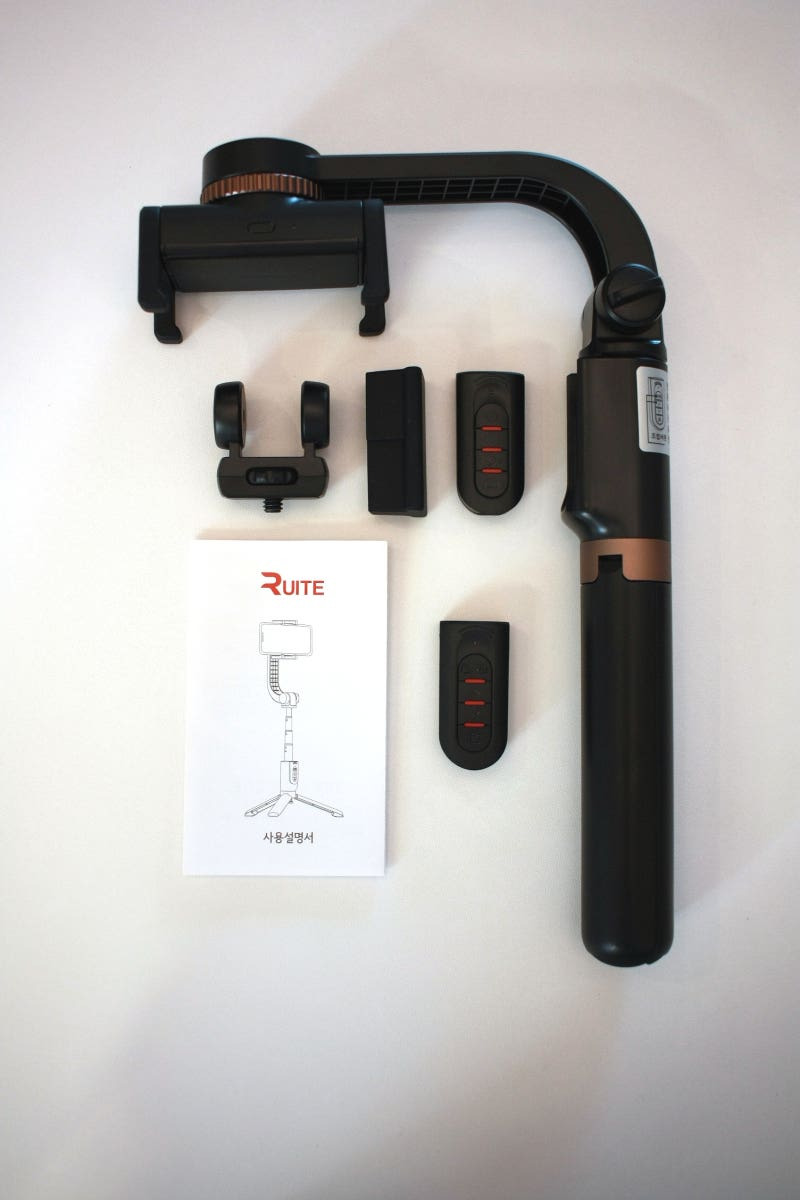 루이트 셀카봉 사용설명서 및 제품