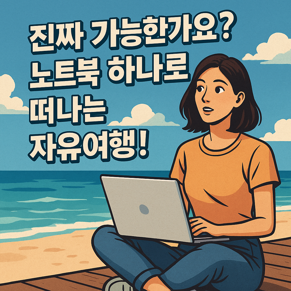 "디지털 노마드로 월 500만원? 준비 없이 시작하면 무조건 실패합니다!"