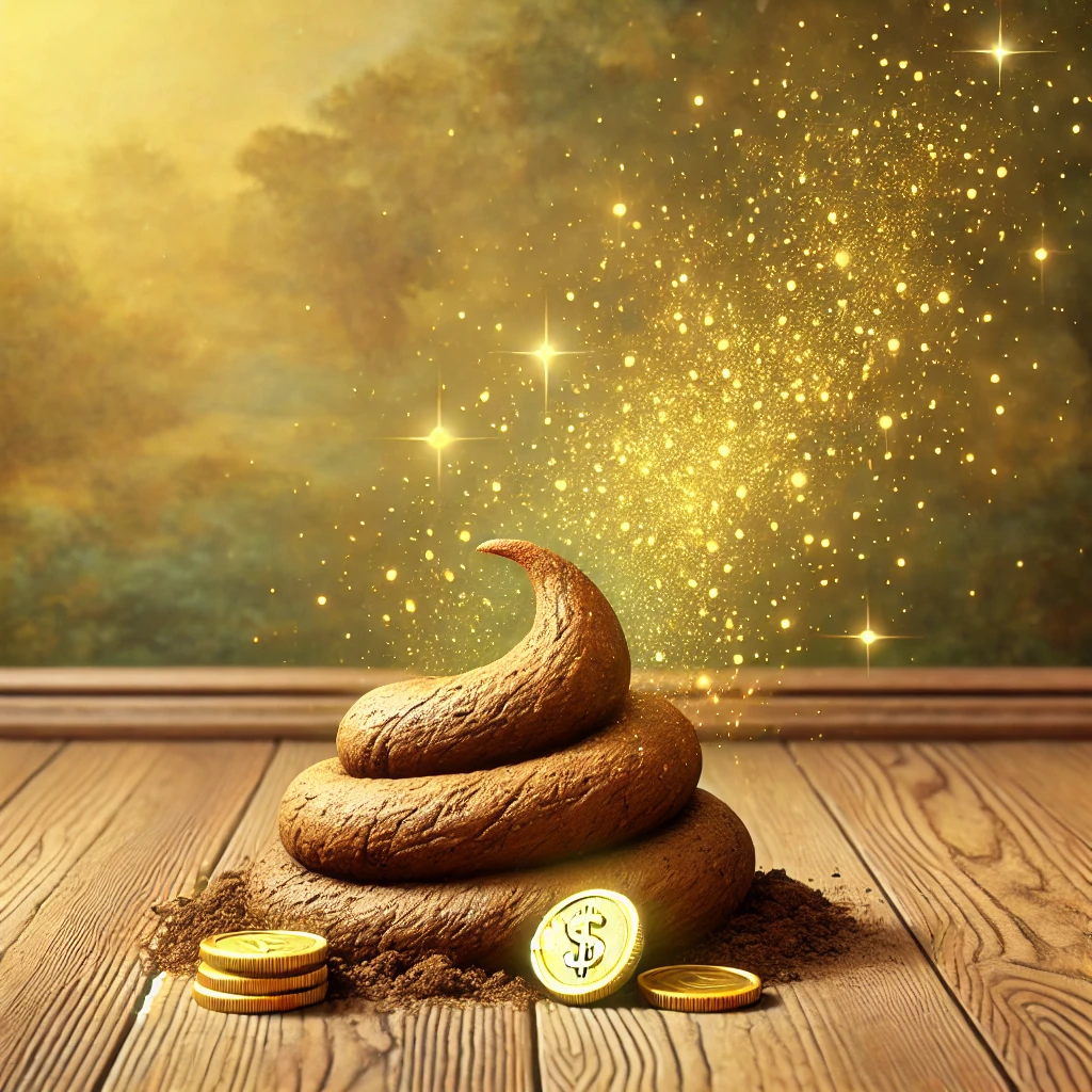 똥꿈 해몽 이미지