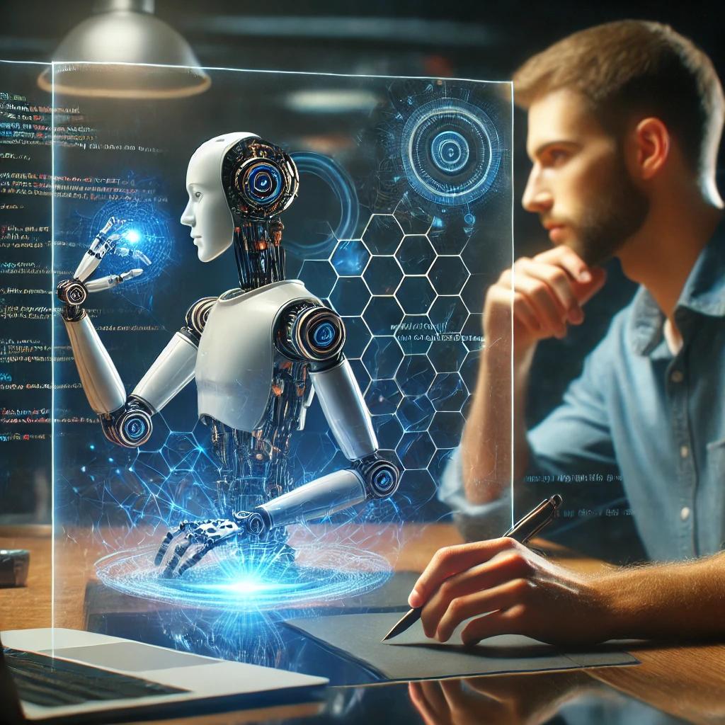 AI코딩 도구의 한계와 인간개발자가 필요함을 설명하는 그림