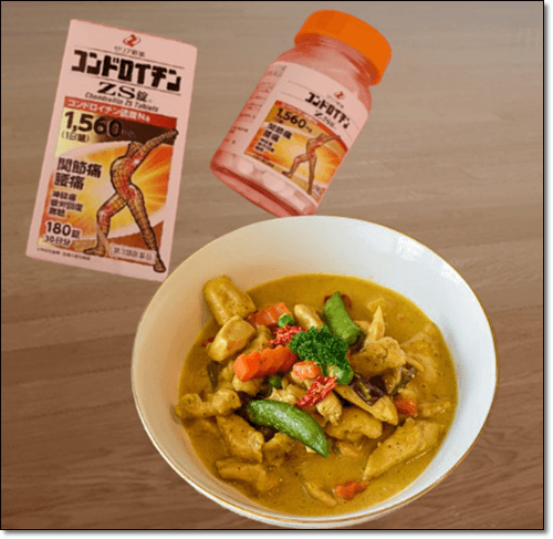 연골 영양제와 음식