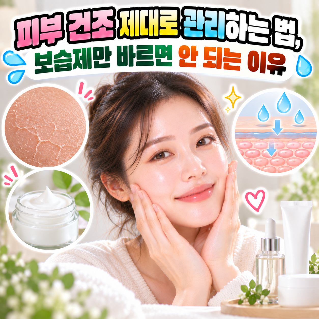 피부 건조 제대로 관리하는 법