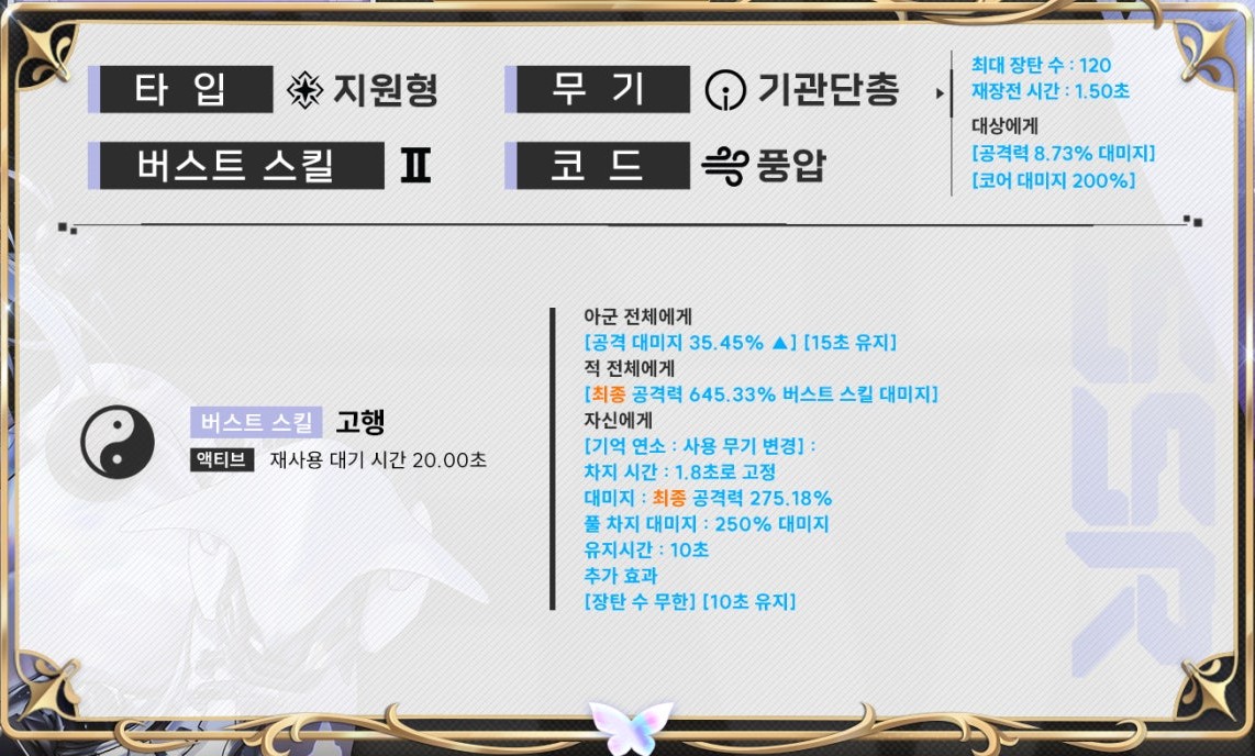 니케 3주년 업데이트 필그림 니케 나유타 버스트 스킬