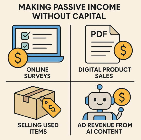 시간만 투자해 현금흐름 만들기 인포그래픽