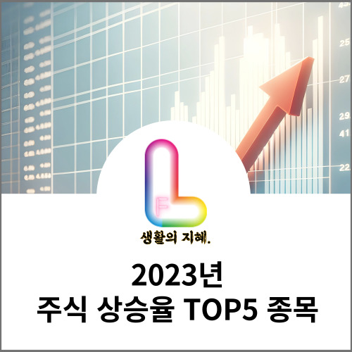 주식 상승률 TOP5 종목