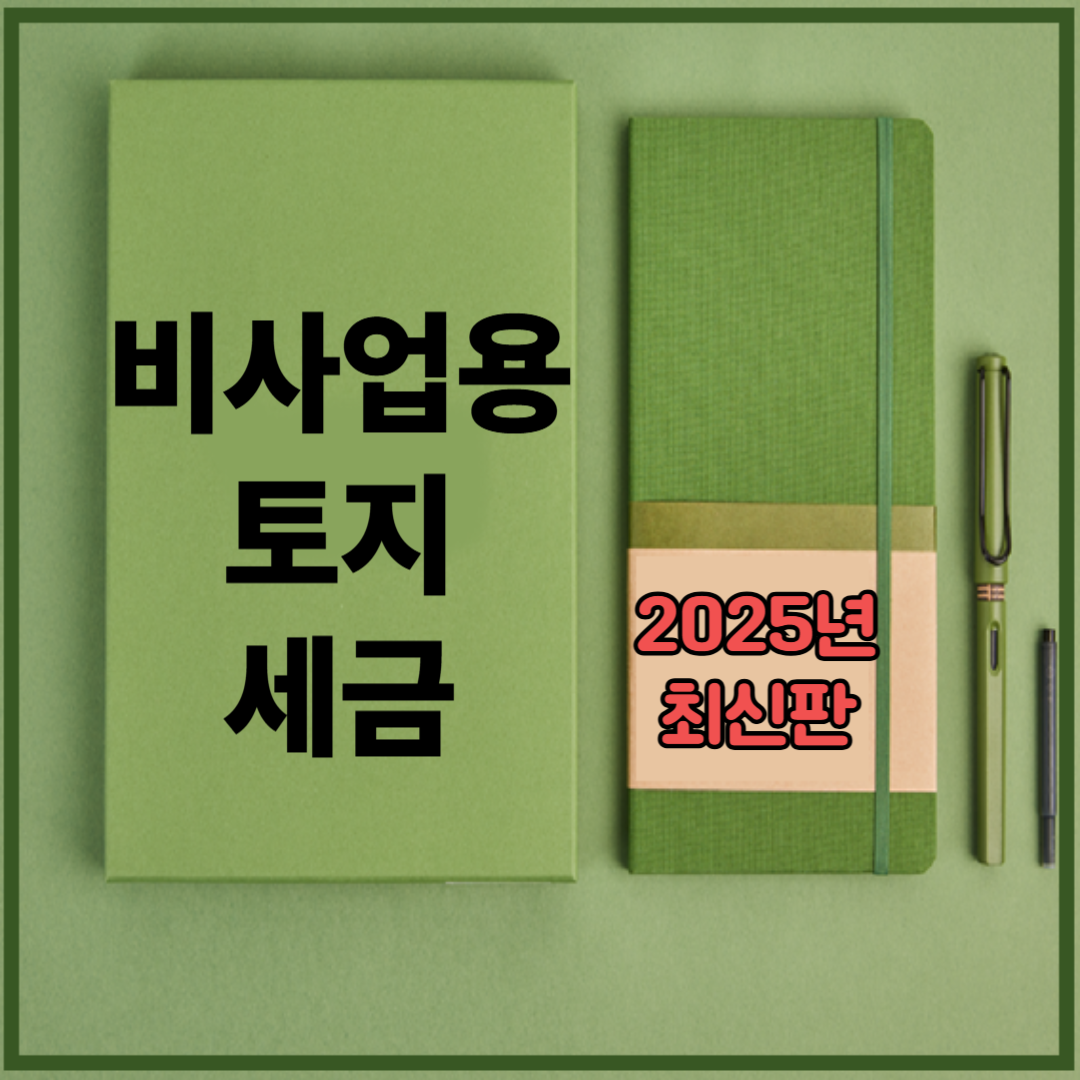 비사업용 토지 세금