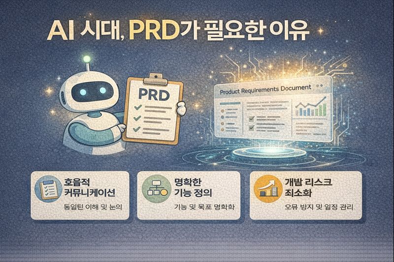 AI 시대, PRD가 필요한 이유 관련 이미지