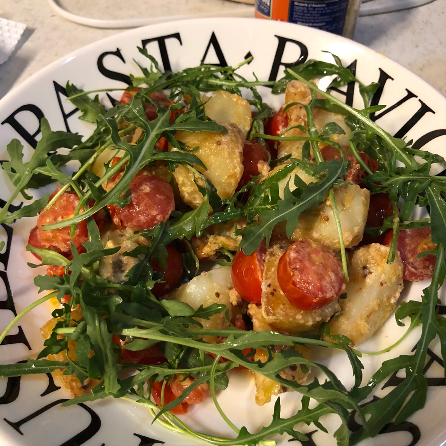 샐러드플레이팅