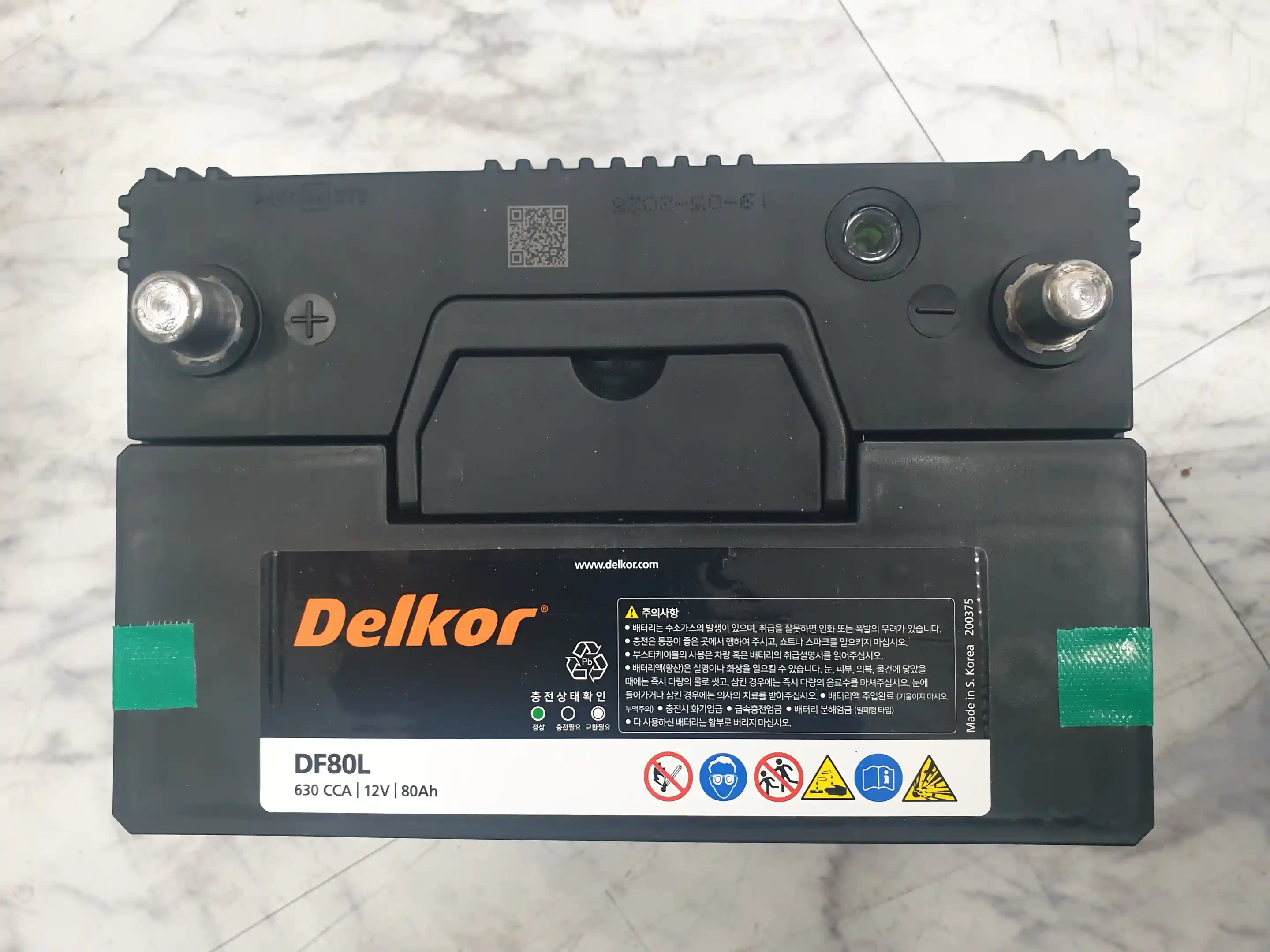 델코 DF80L 배터리
