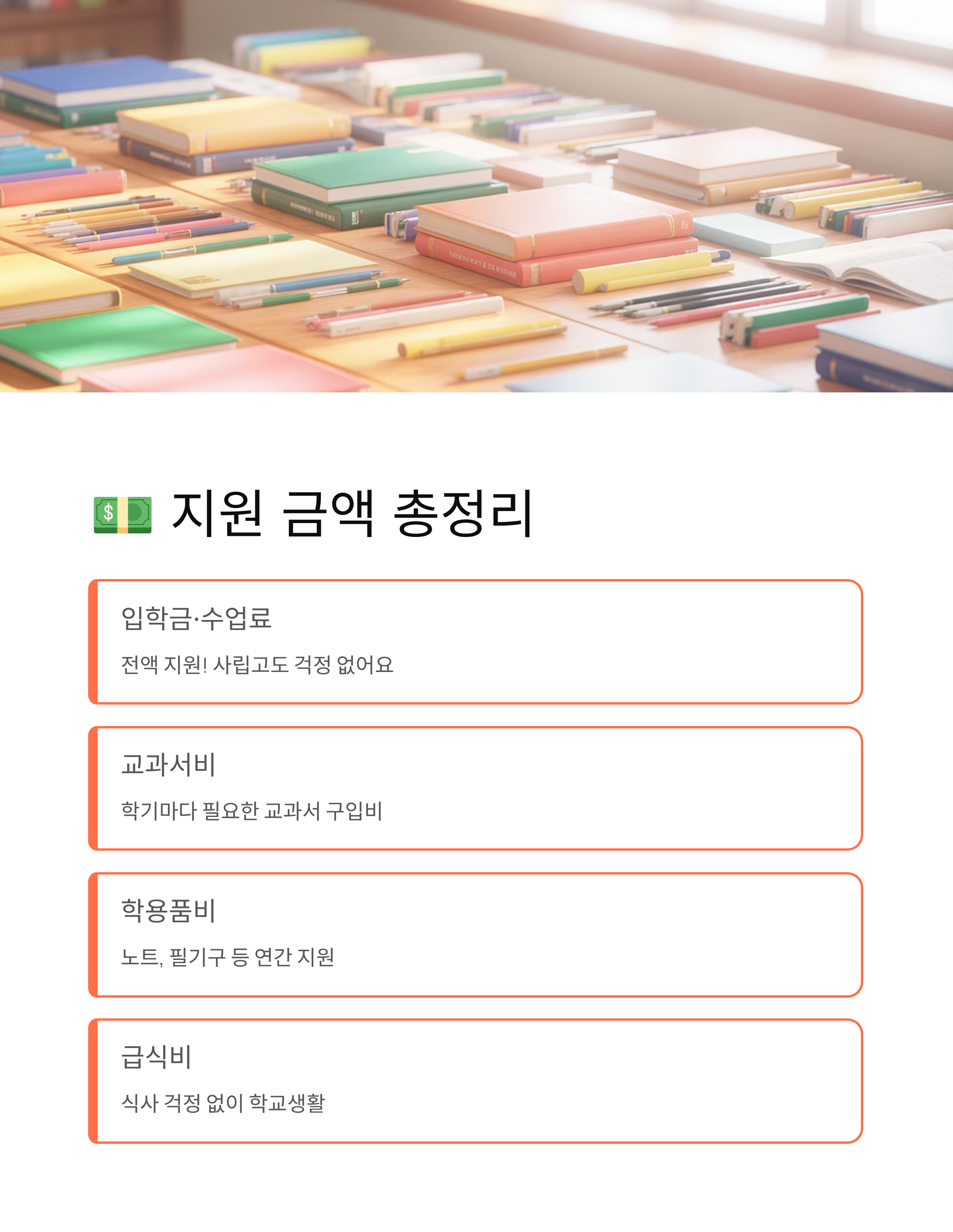 청소년 한부모 고교생 교육비 지원, 신청 안하면 손해!