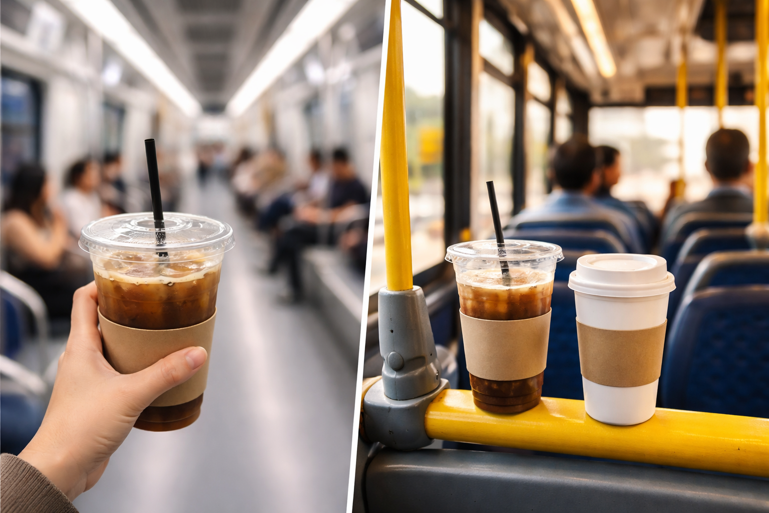 지하철·버스 탈 때 커피 들고 타도 될까? 법적 규제와 과태료 총정리 관련 사진