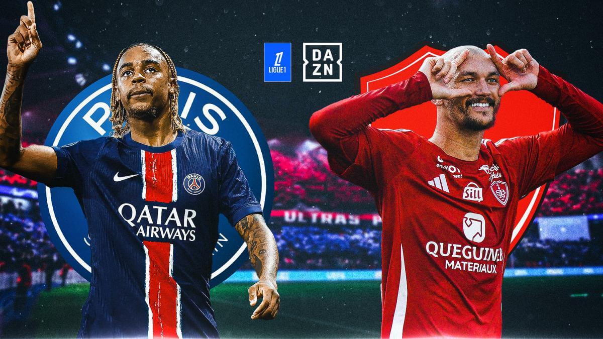 PSG 브레스트 이강인 풀타임 뎀벨레 멀티골