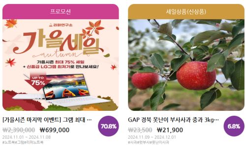 2024 코리아세일페스타 쇼핑 목록 1