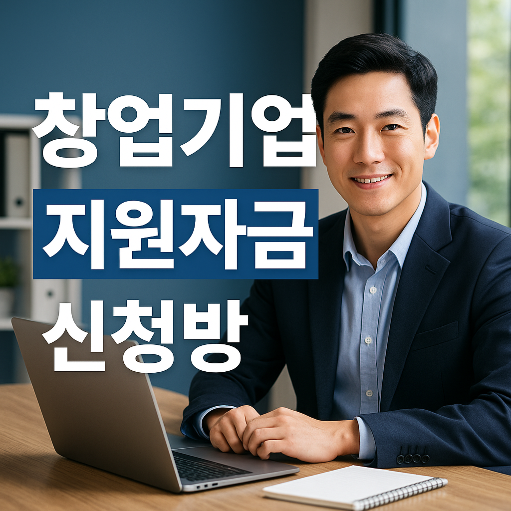 창업기업지원자금 신청방법