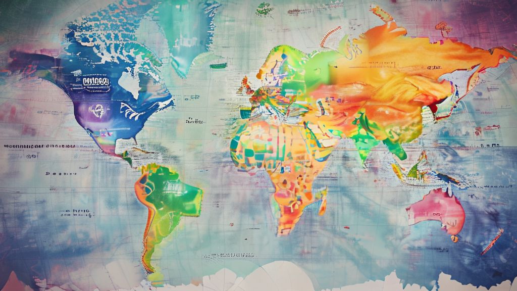 분권화 될 가능성이 있는 세계 경제 관련 그림