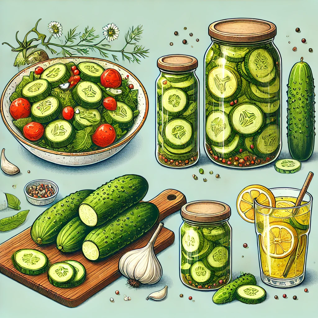 오이를 활용한 요리