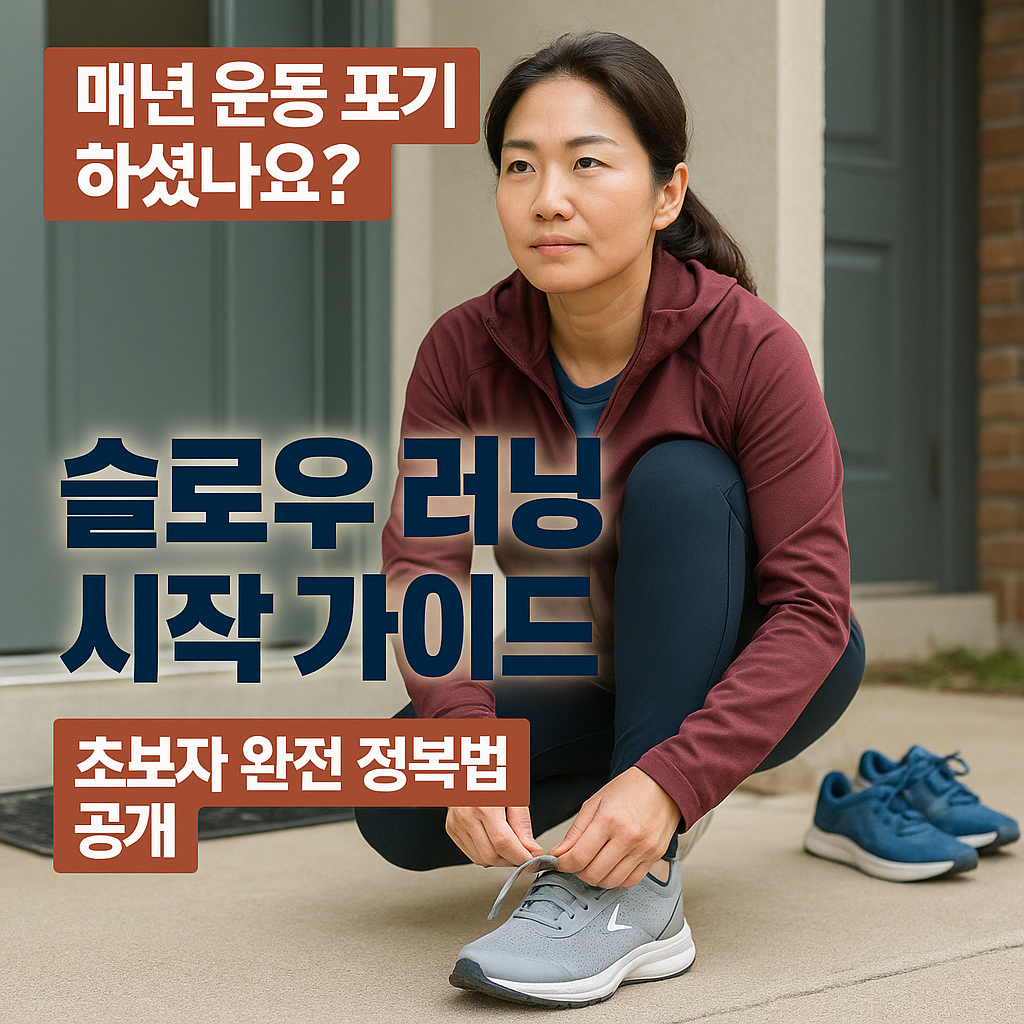 슬로우 러닝 시작 가이드 - 초보자 완전 정복