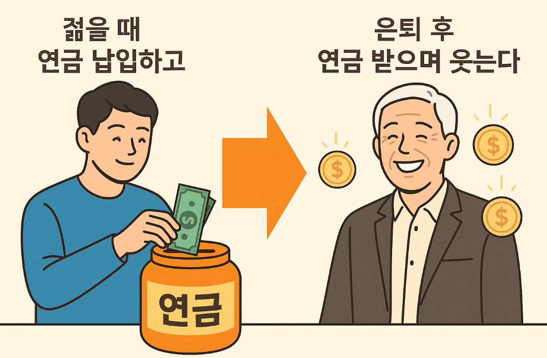 젊은 때 연금 납입, 은퇴 후 행복