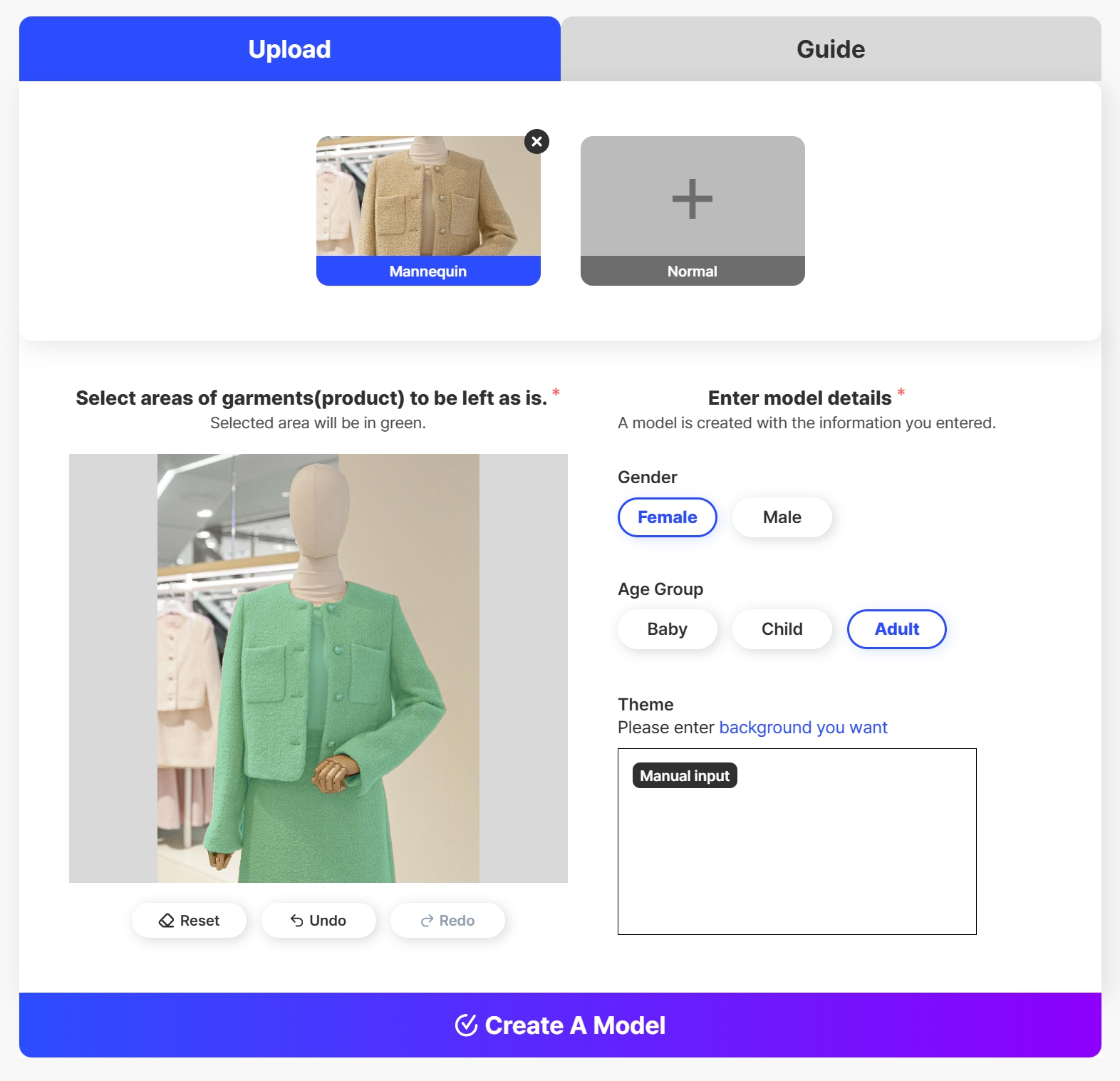 Draph Art AI Model Transformation Feature