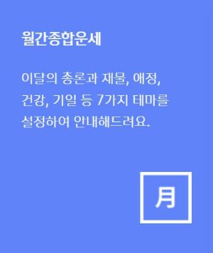 2023년 신년운세 무료 토정비결