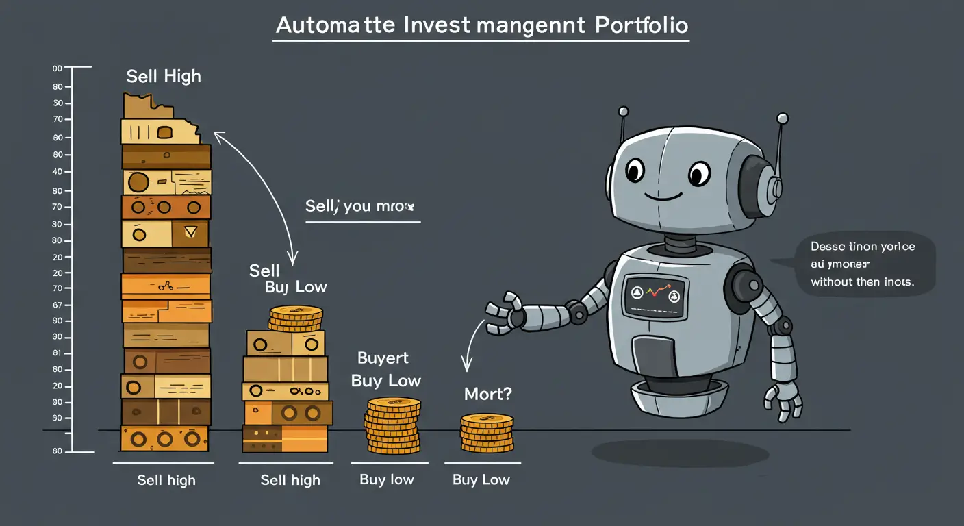 감정 없이 비싼 자산을 팔고 싼 자산을 사게 만드는 리밸런싱의 자동 역발상 투자 효과