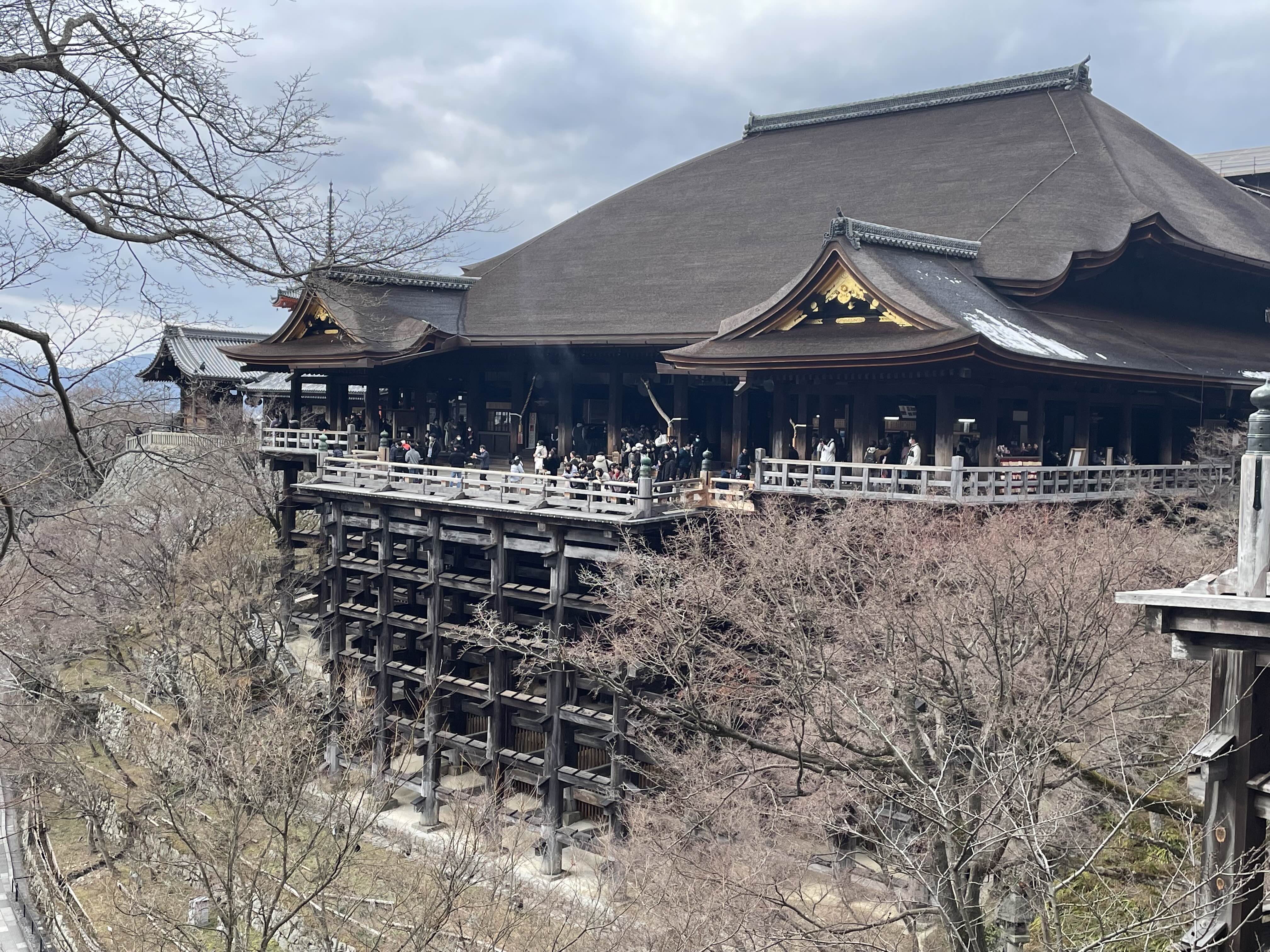 교토역 2박 3일 코스 2일차 키요즈미데라 청수사 겨울