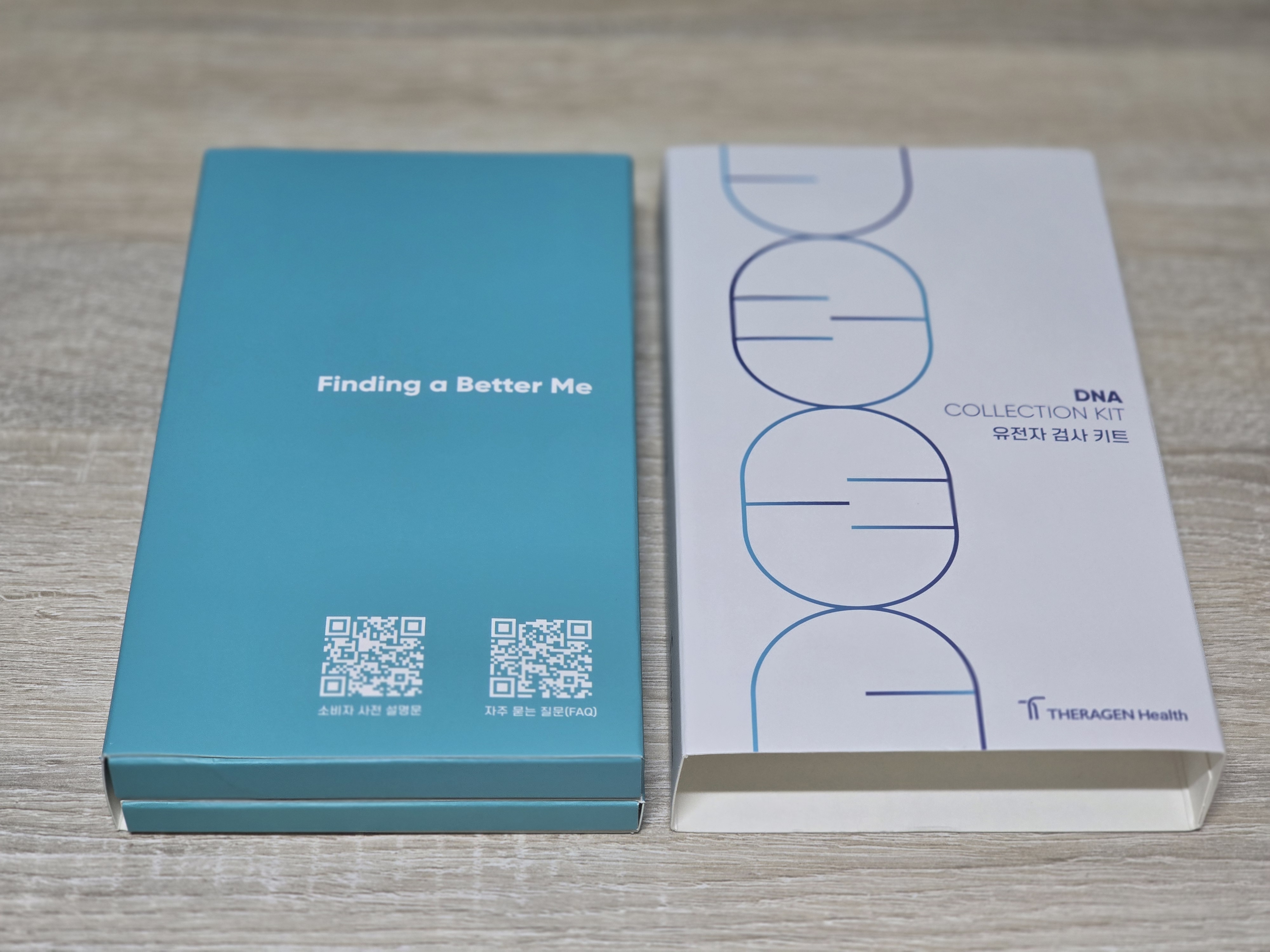 솔닥 유전자 검사 키트 박스