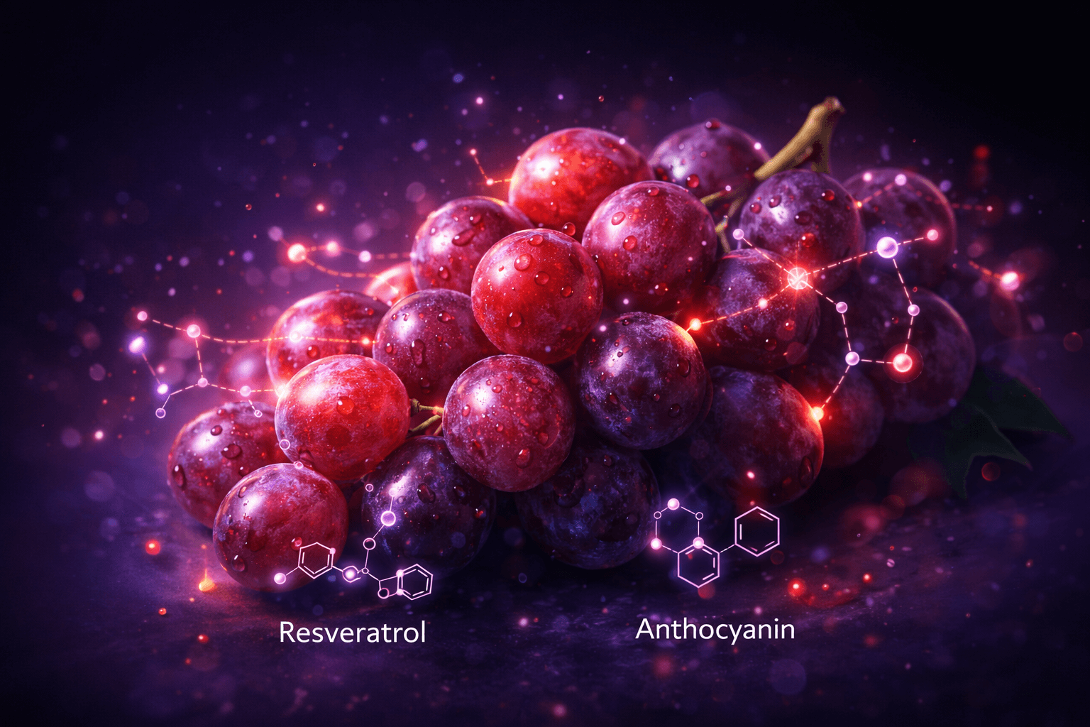 포도의 폴리페놀 성분과 항산화 작용