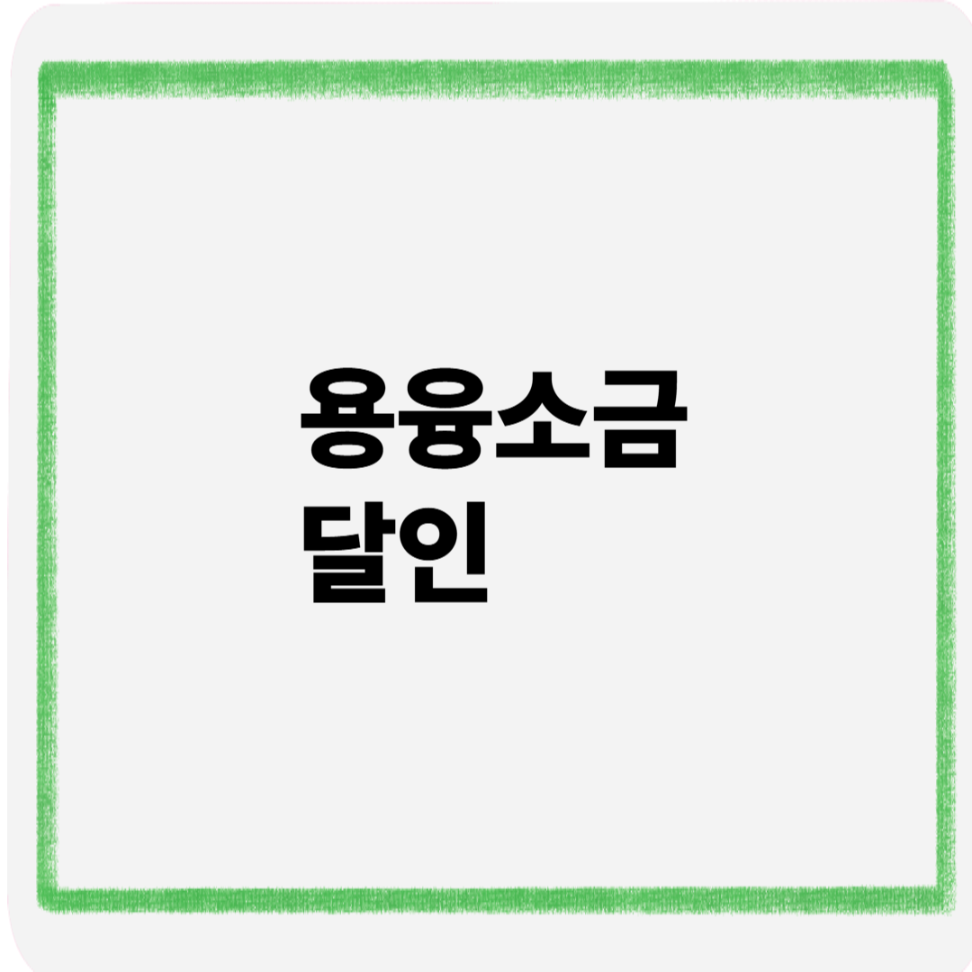 용융소금달인