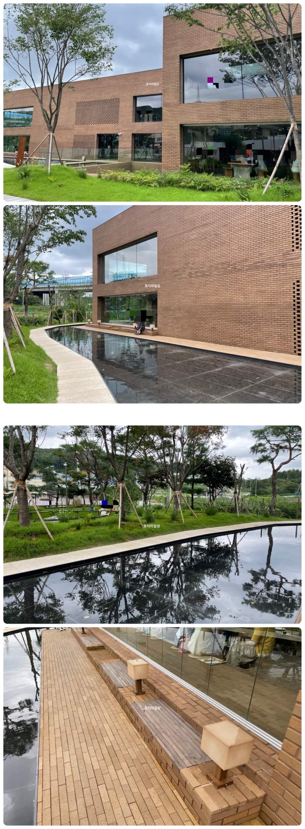 용인 수지 브런치 카페 타임투비 - 갤러리 스타일 외관