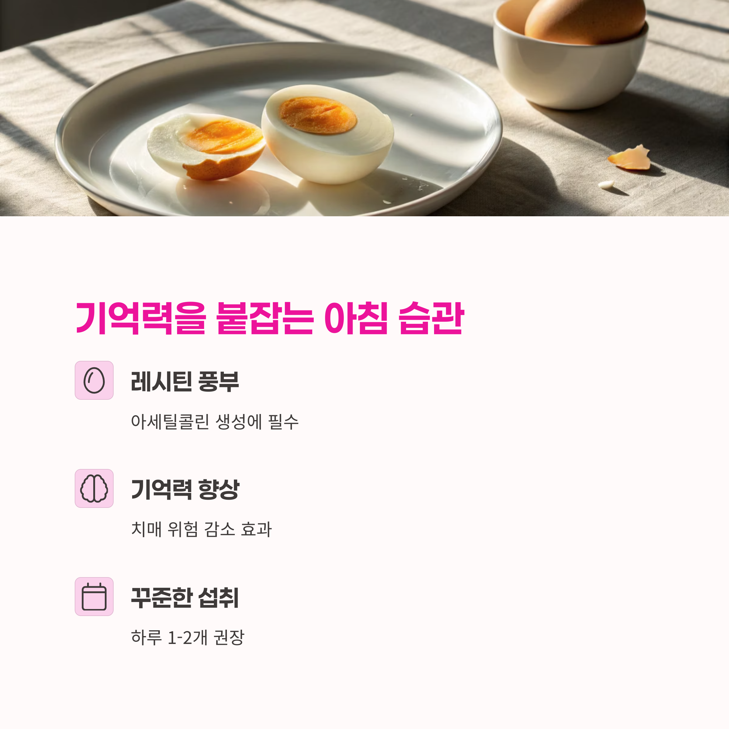 뇌 건강 음식,