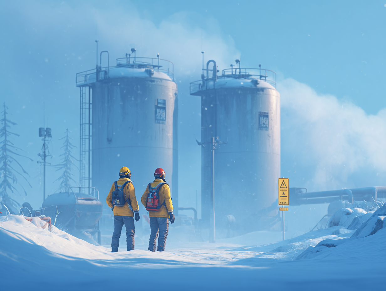 겨울철 대비 근로자 안전교육 (작업장 사고 예방)