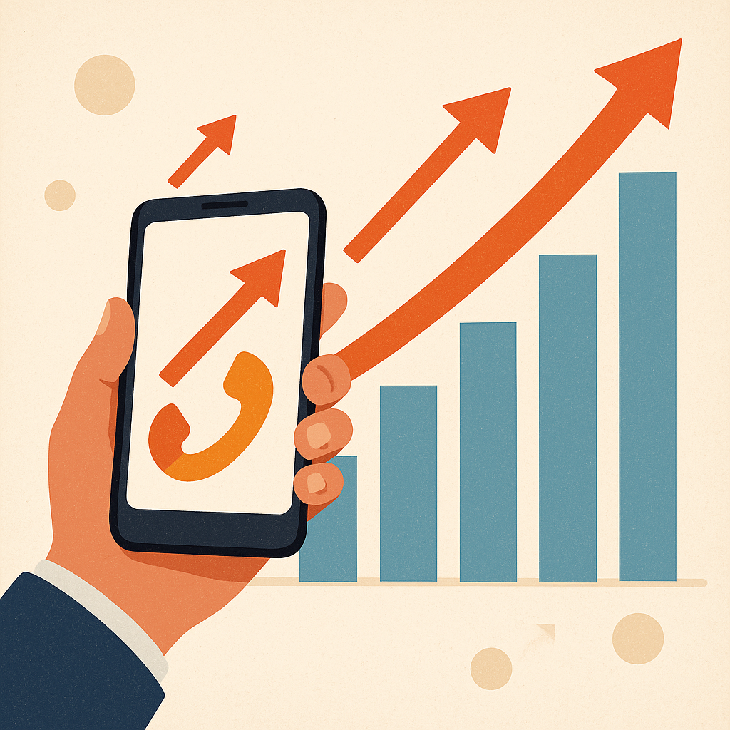 통화량이 증가하는 모습