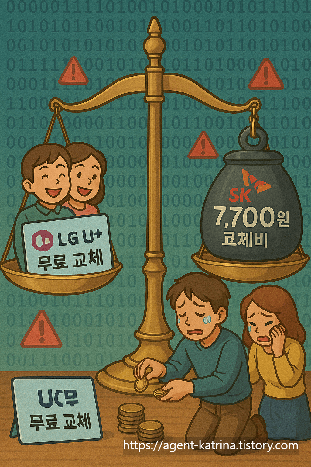 ChatGPT 이미지 SKT 유심해킹