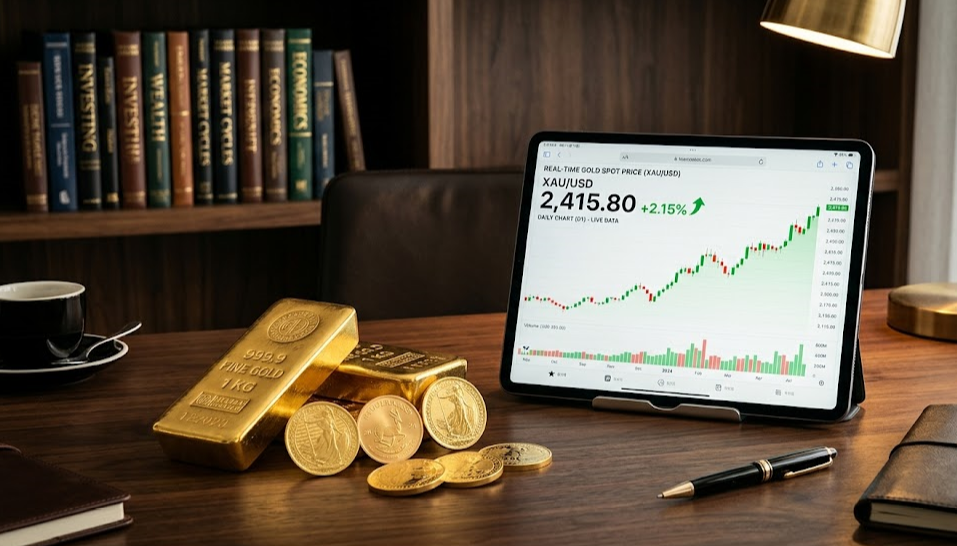 2026년 실시간 금시세 차트 확인 및 골드바를 활용한 안전자산 금테크 투자